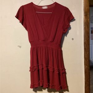 Women’s Altar’d State Little Red Dress Size M EUC